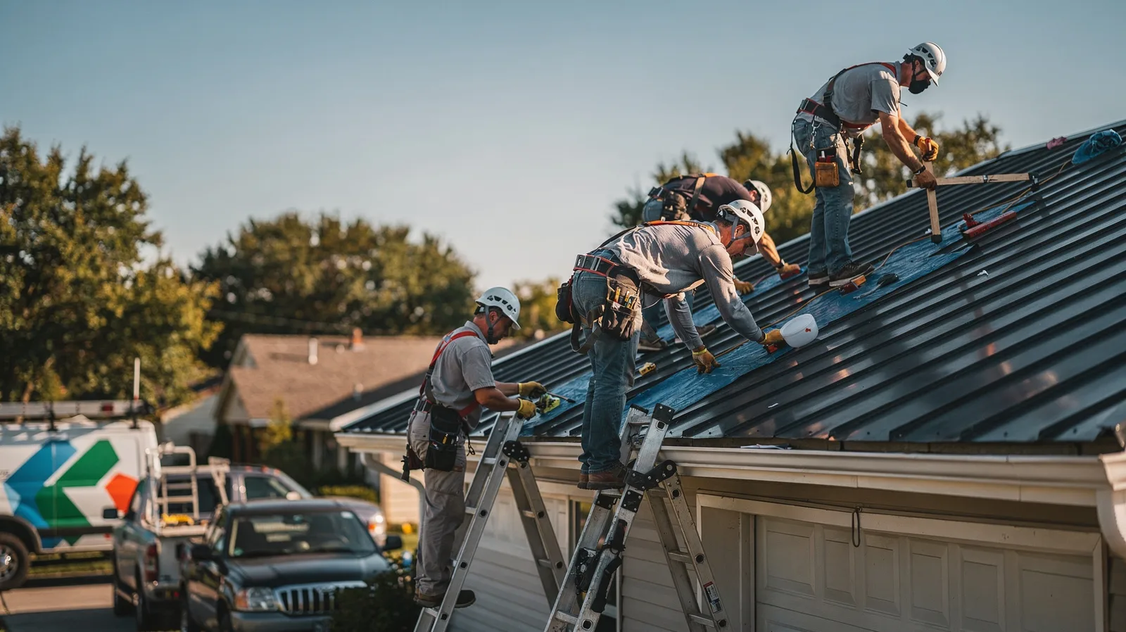 Metal Roof Installation in New Deal, TX near me
